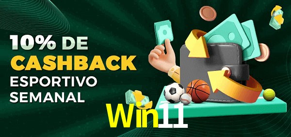 10% de bônus de cashback na Win11